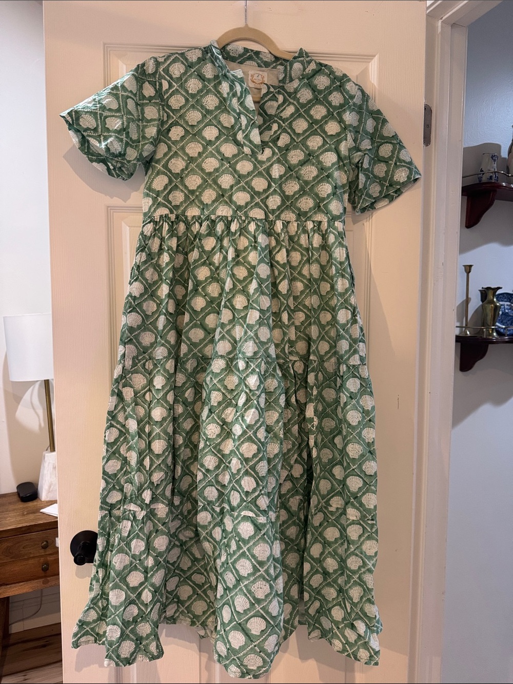Seashell lattice dress